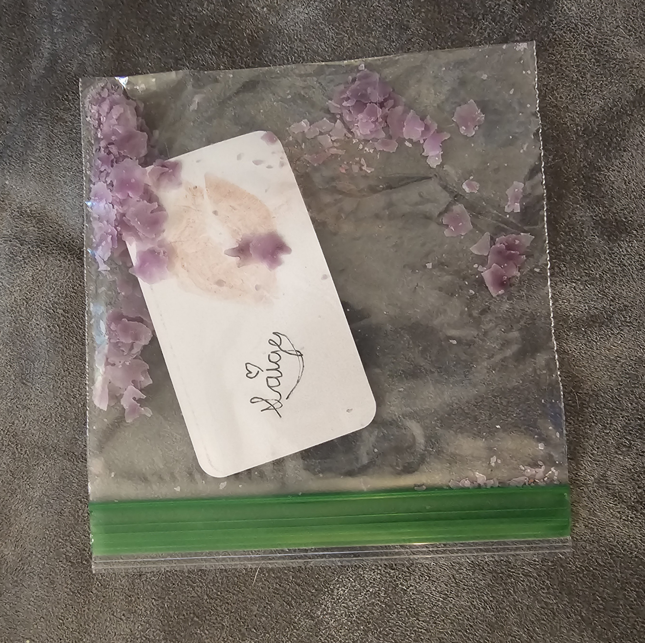 Scene Used Wax Off the Ass of BBW Saige!